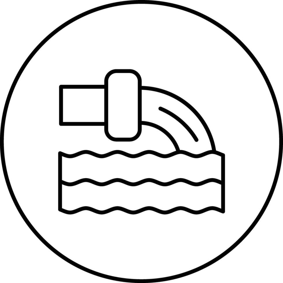 Factory Waste Vector Icon