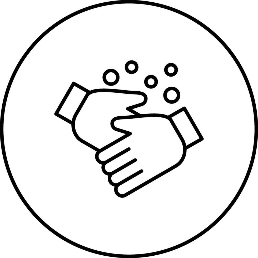 Washing Hands Vector Icon