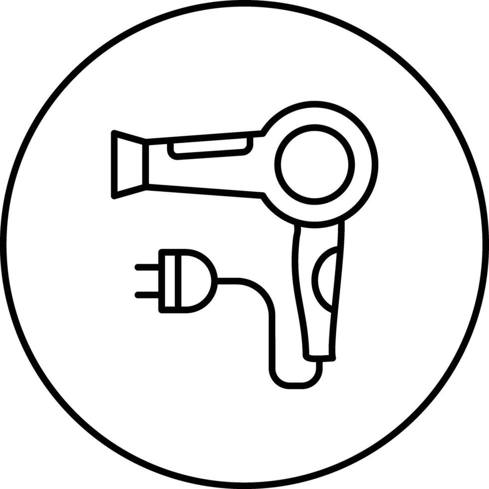 Hair Dryer Vector Icon