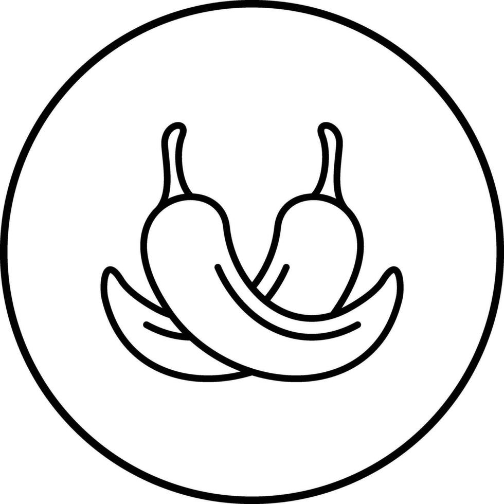 Chilli Pepper Vector Icon