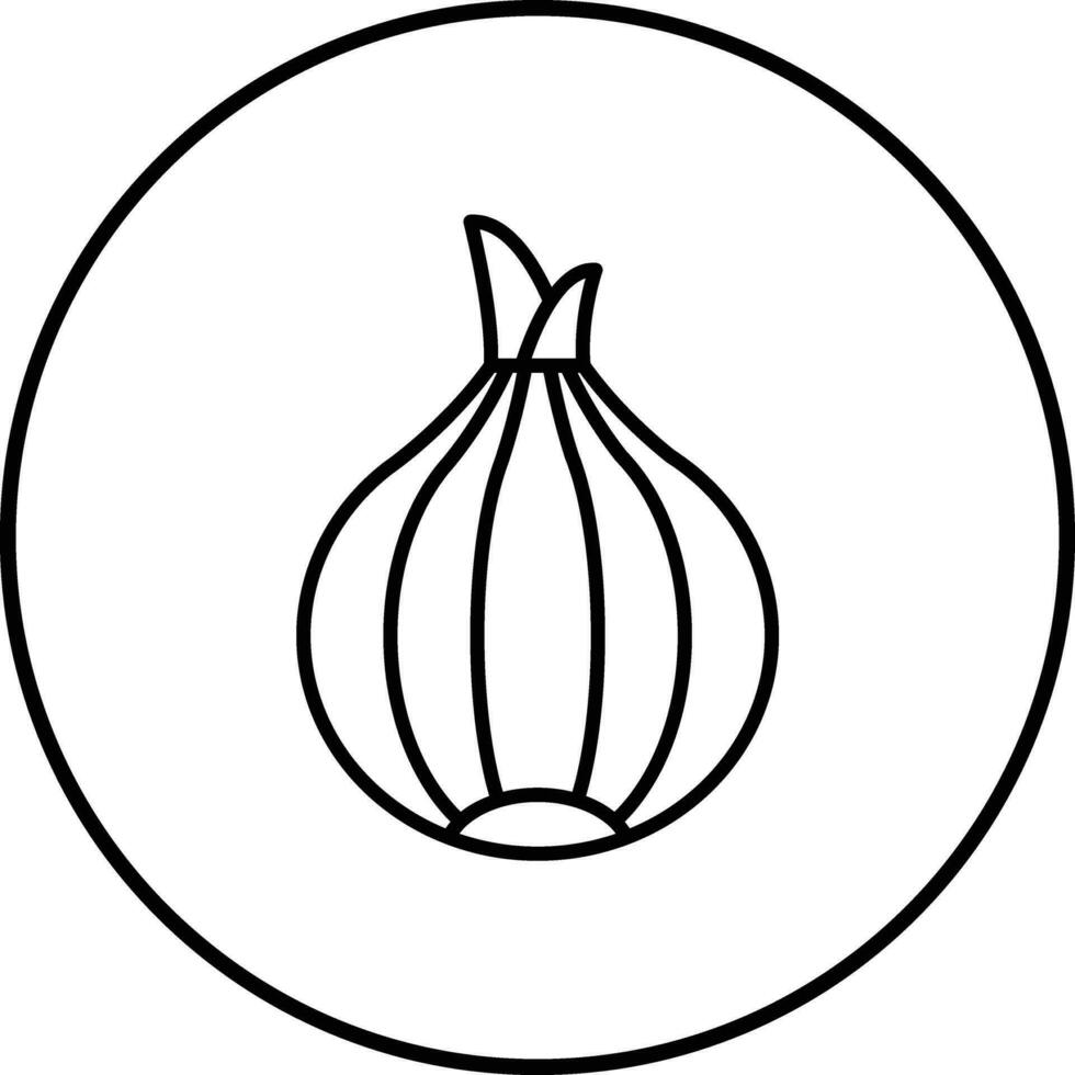 Onion Vector Icon