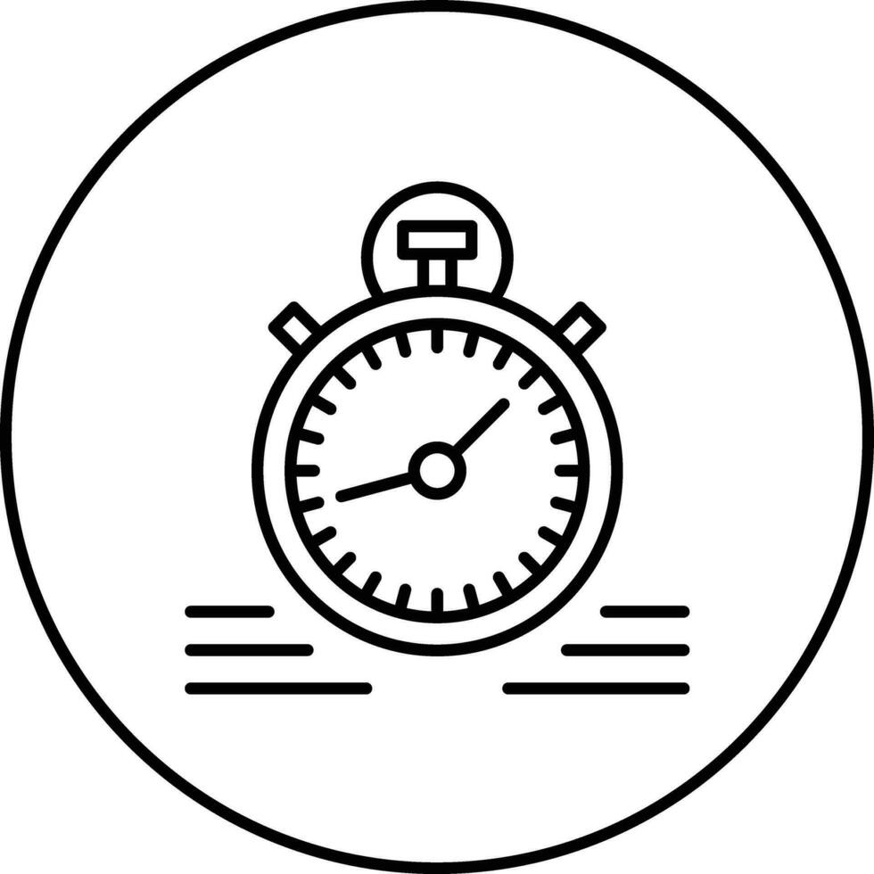 Stopwatch Vector Icon