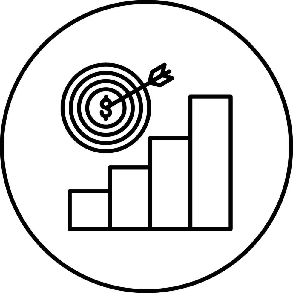 Business Goal Vector Icon