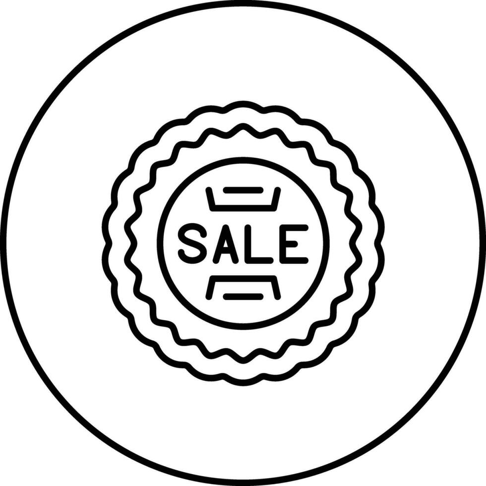 Sale Sticker Vector Icon