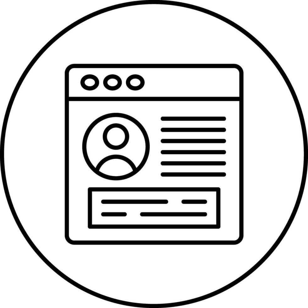 User Profile Vector Icon