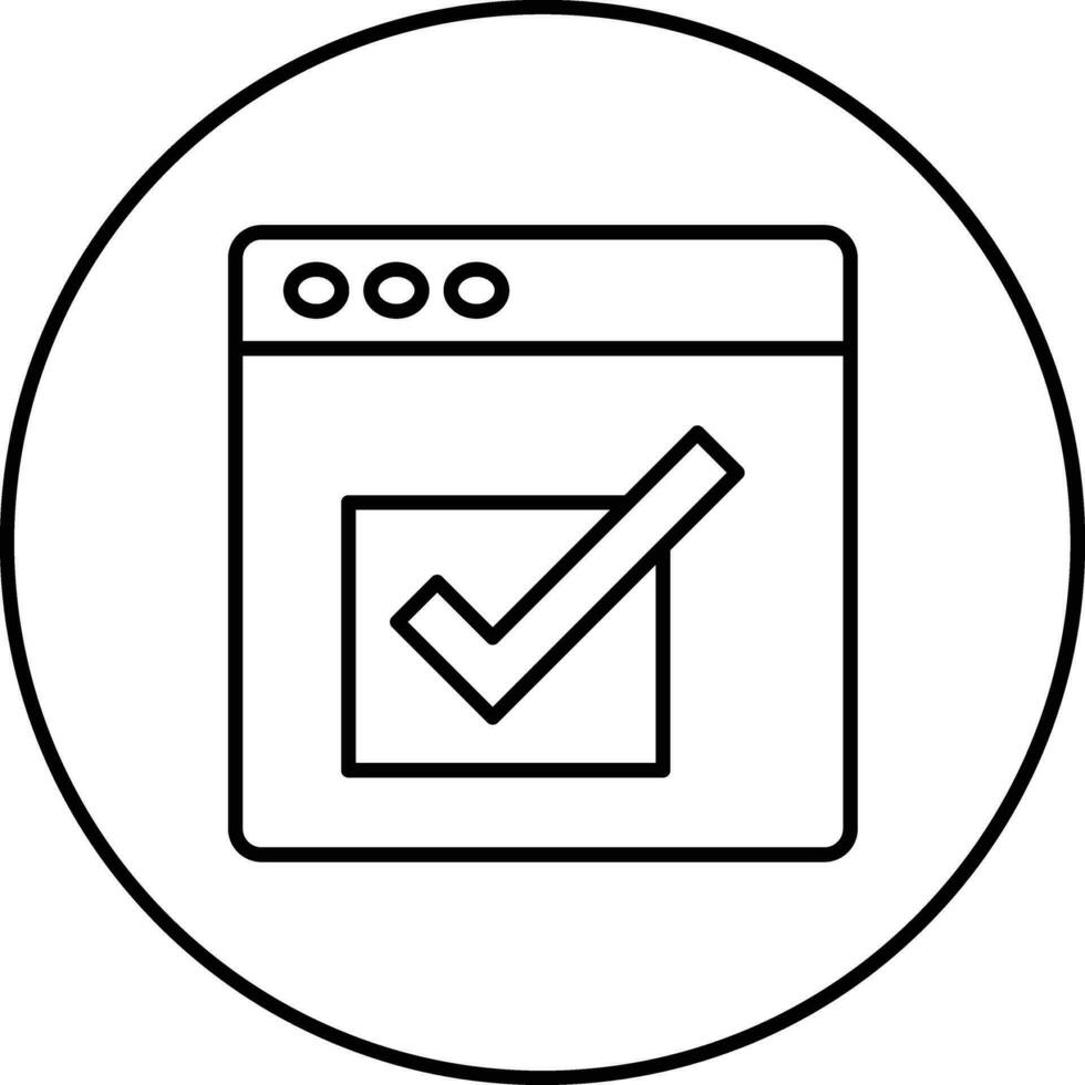 Check Box Vector Icon