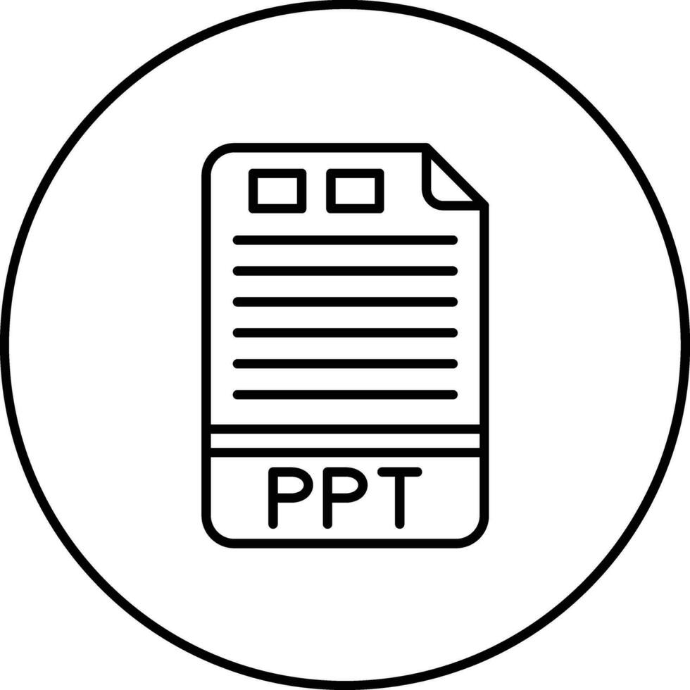 PPT Vector Icon