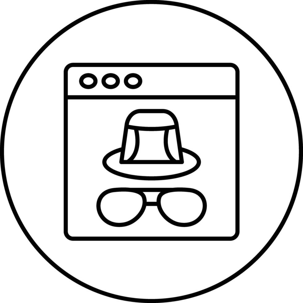 Incognito Vector Icon