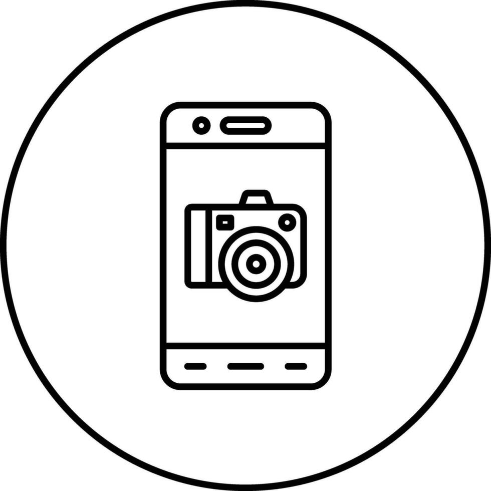 Mobile Camera Vector Icon