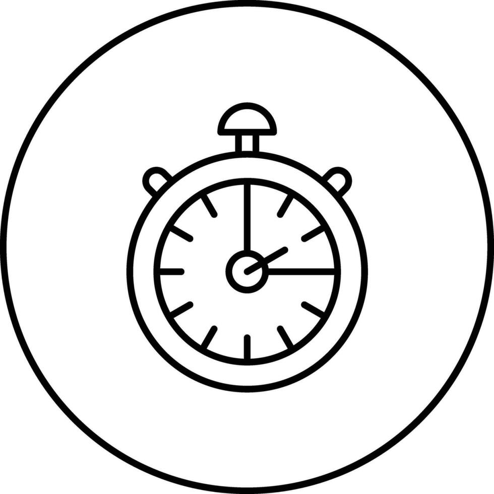 Stopwatch Vector Icon