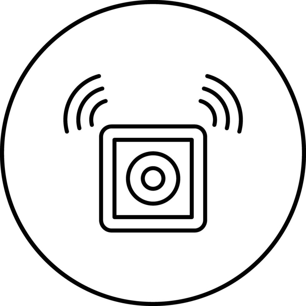 Emergency Button Vector Icon