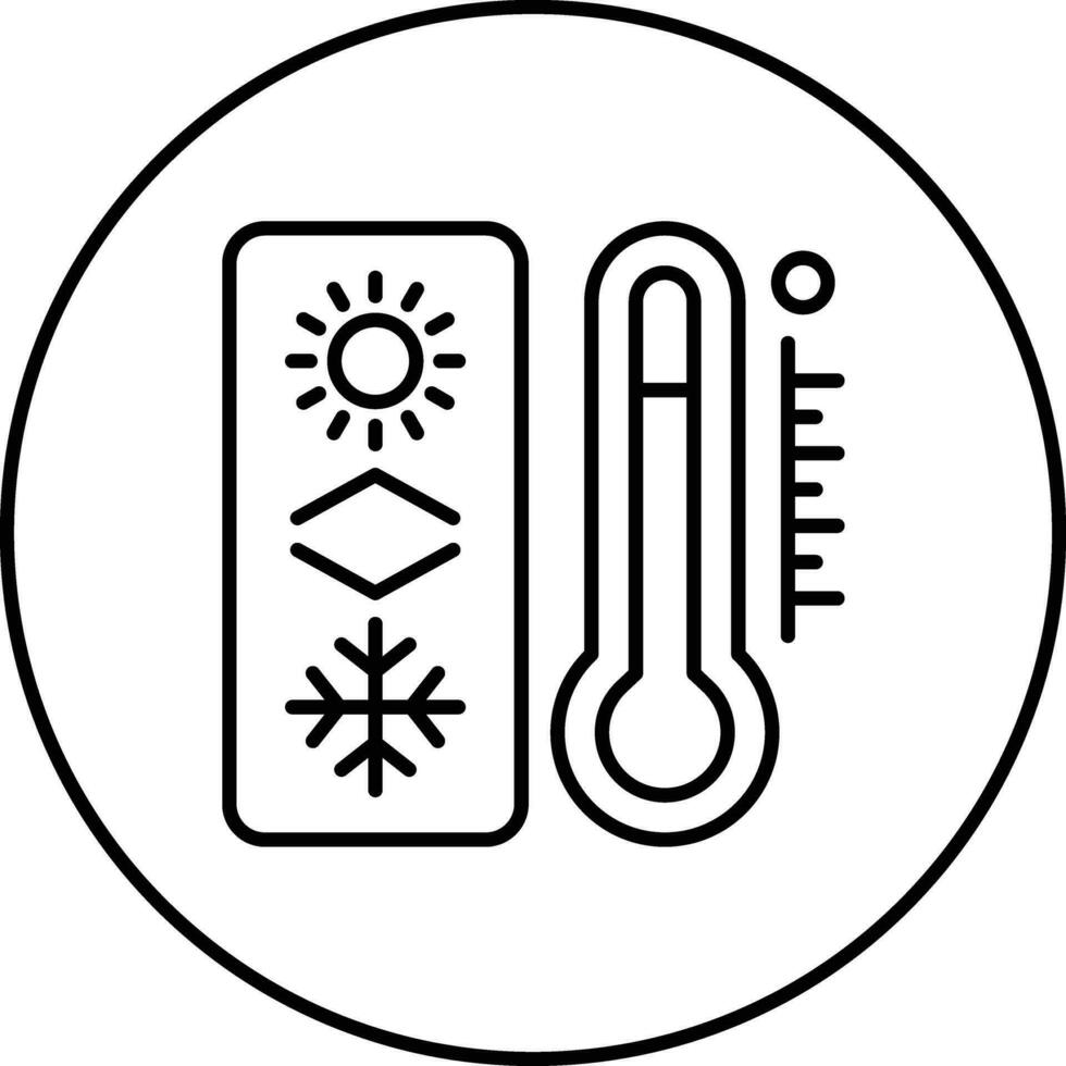 Thermostat Vector Icon