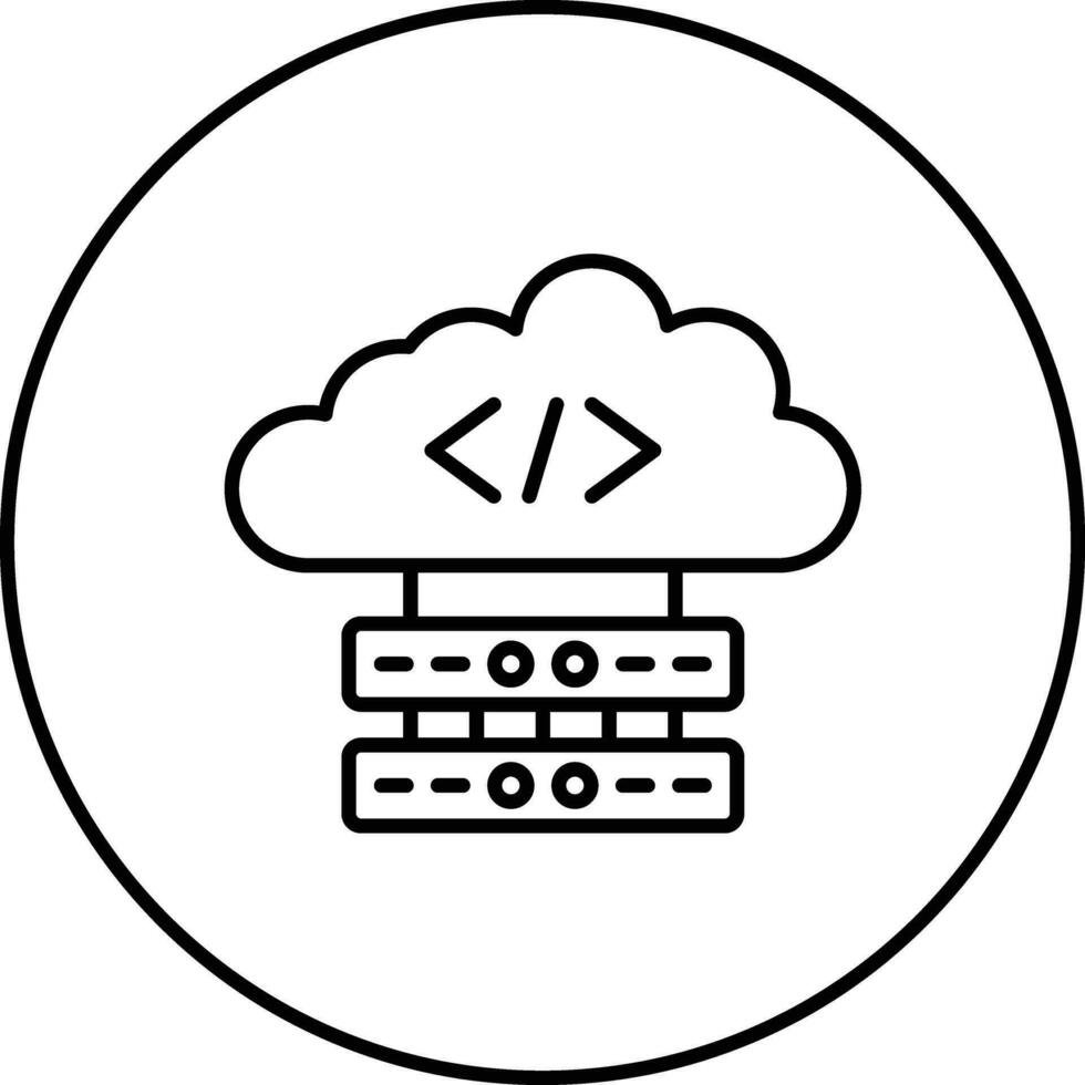 Software Defined Networking Vector Icon