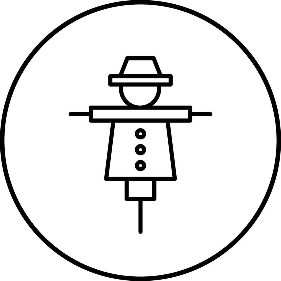 Scare Crow Vector Icon