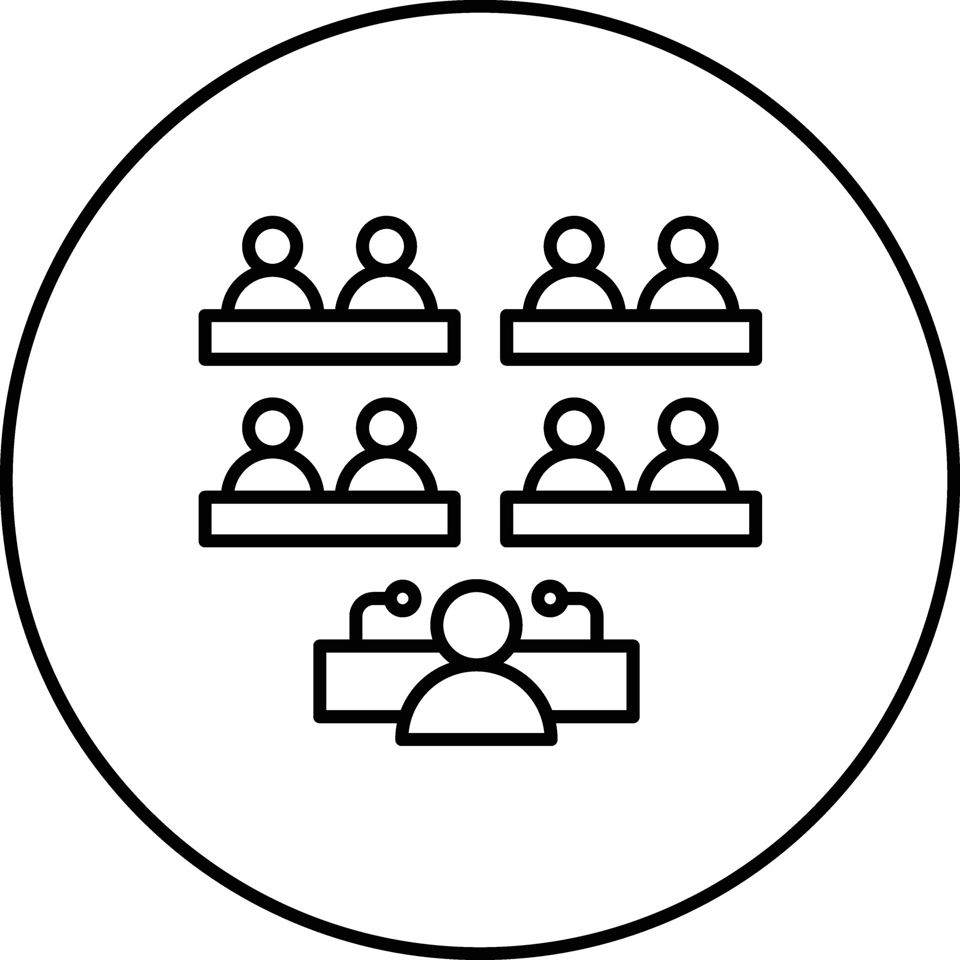 Class Vector Icon 32224410 Vector Art at Vecteezy