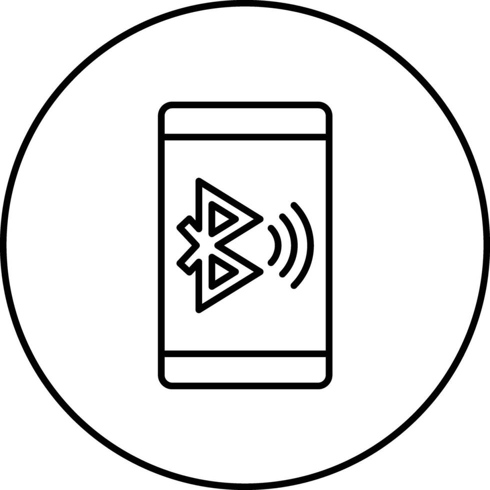 Bluetooth Connect Vector Icon