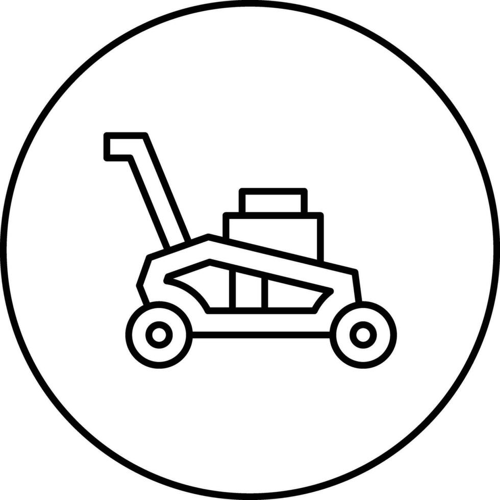 Lawn Mower Vector Icon