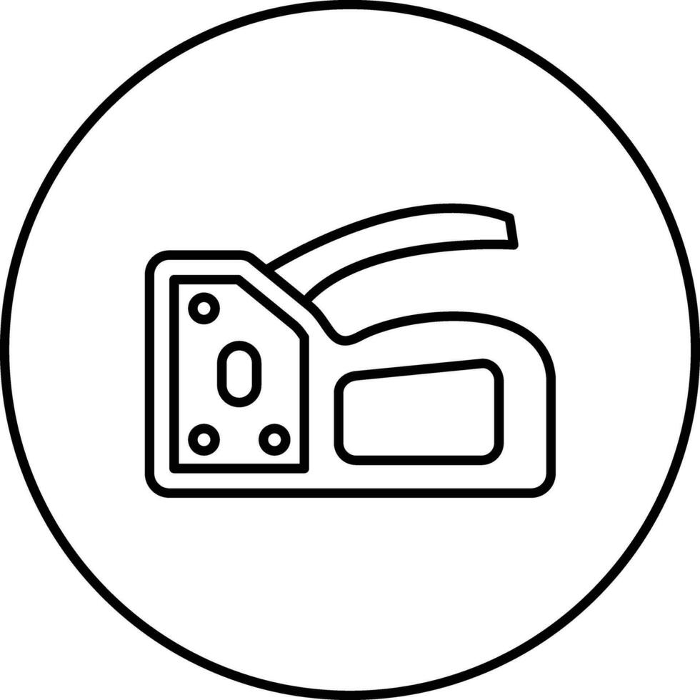 Staple Gun Vector Icon