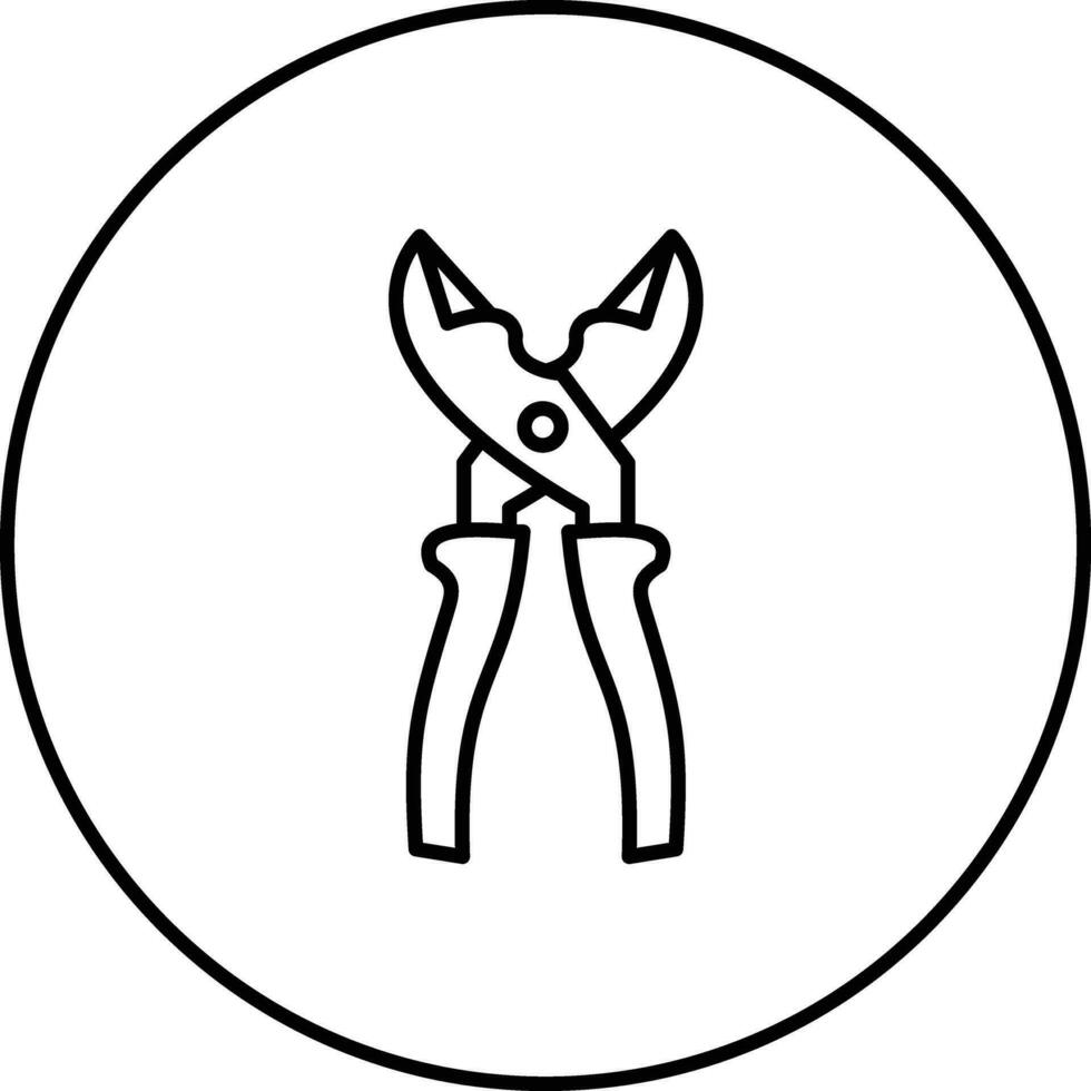 Wire Cutters Vector Icon