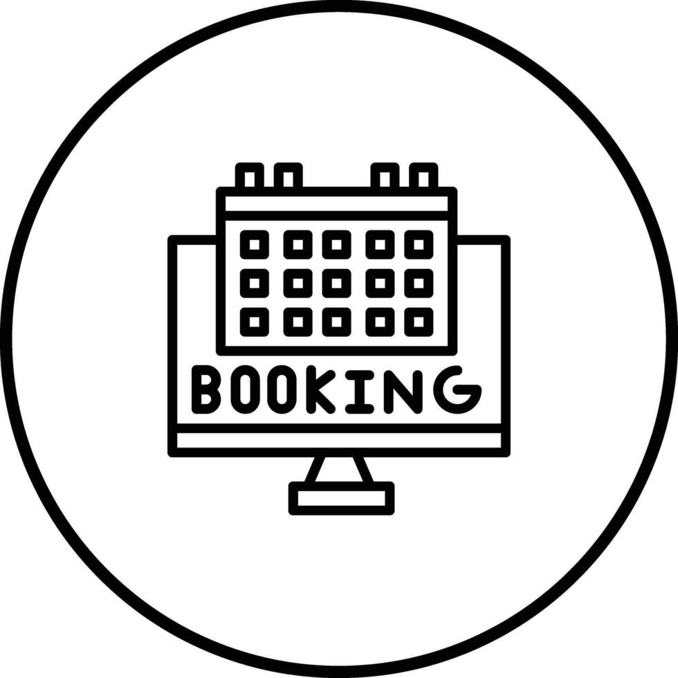 Booking Vector Icon