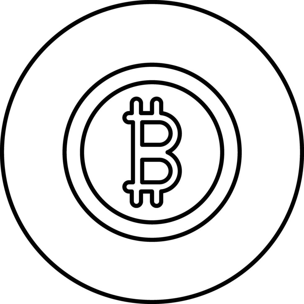 Bitcoin Vector Icon