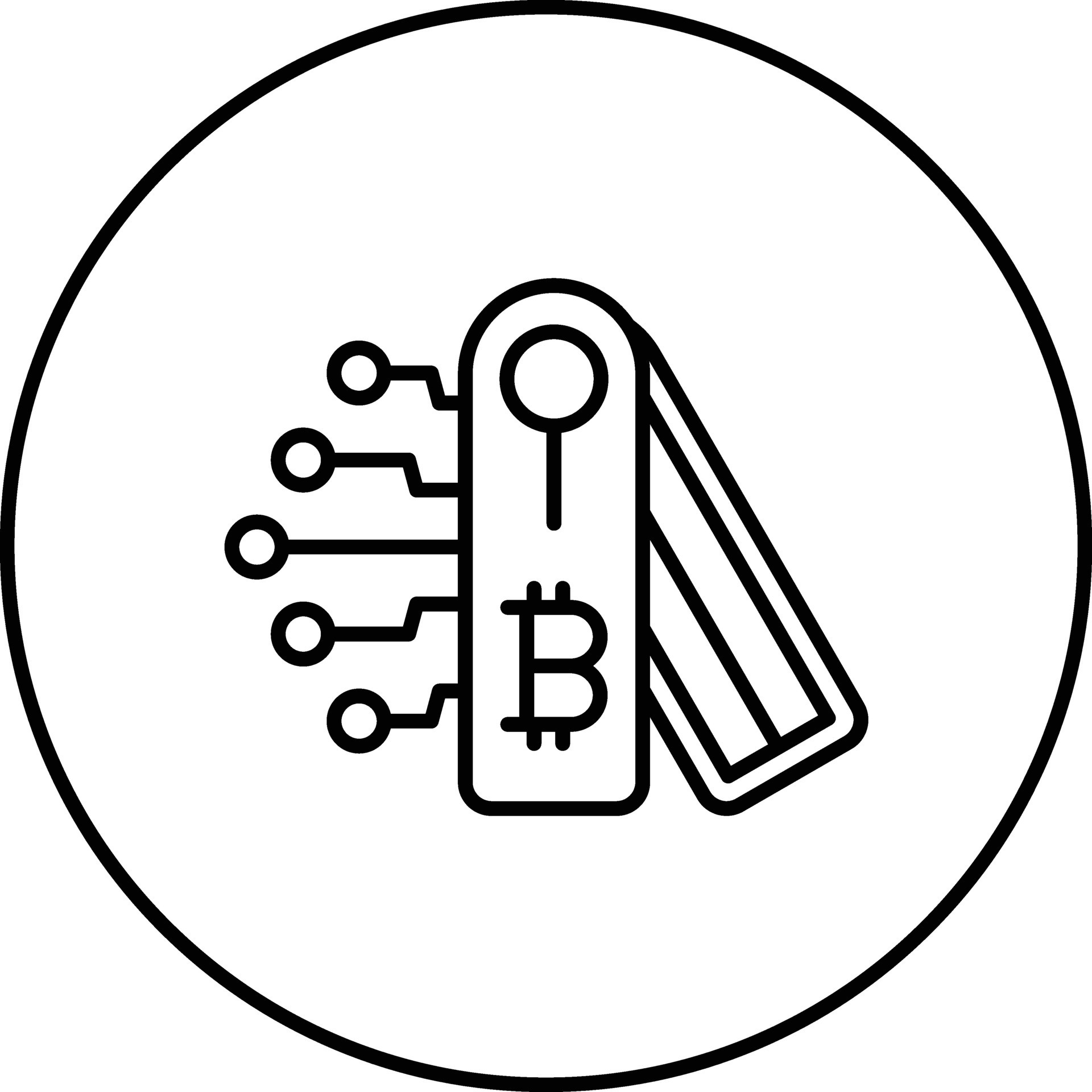 Hardware Wallet Vector Icon 32224855 Vector Art at Vecteezy