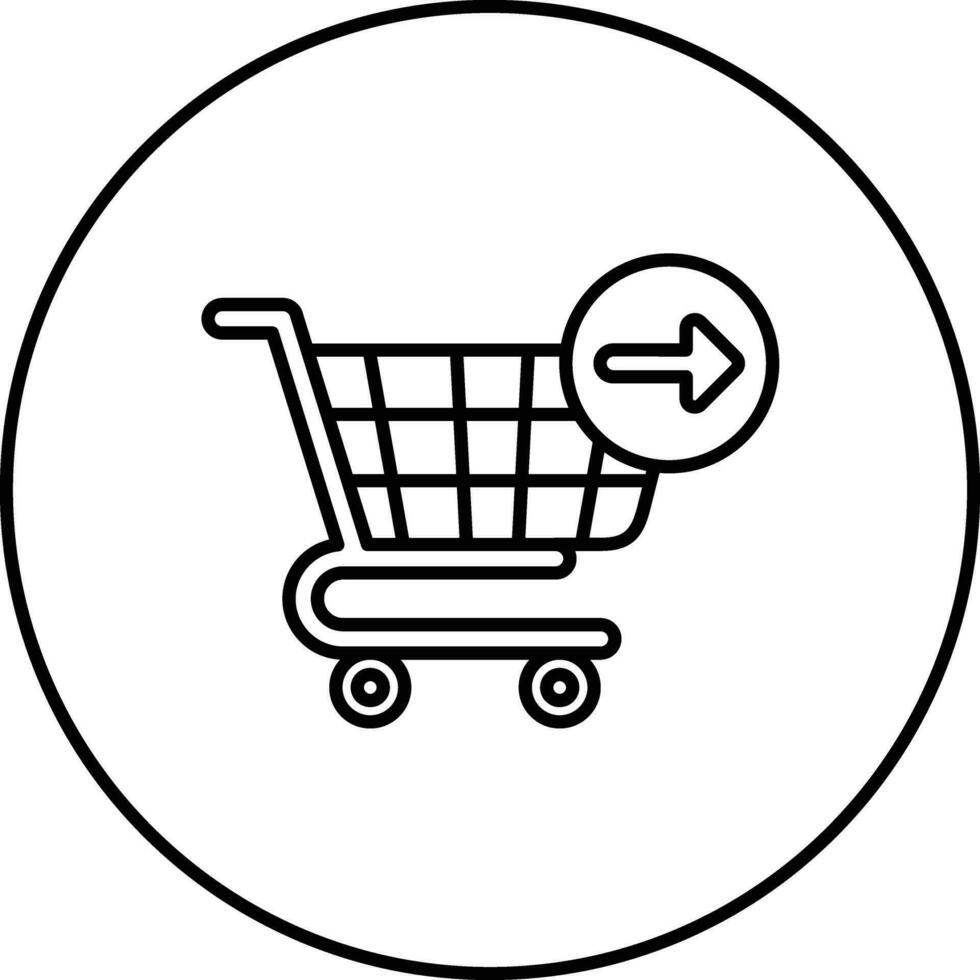 Continue Shopping Vector Icon