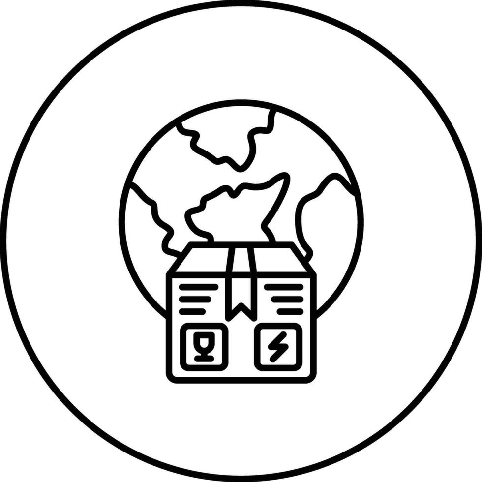 International Shipping Vector Icon