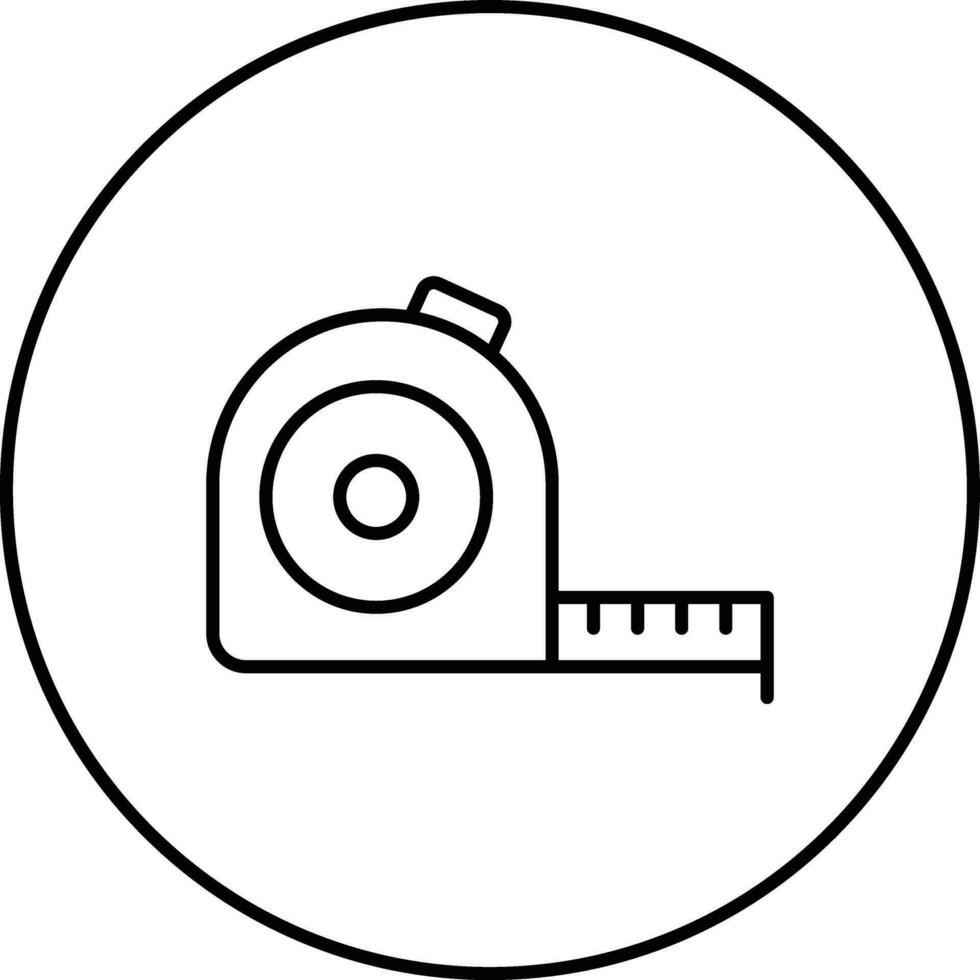 Measure Tape Vector Icon