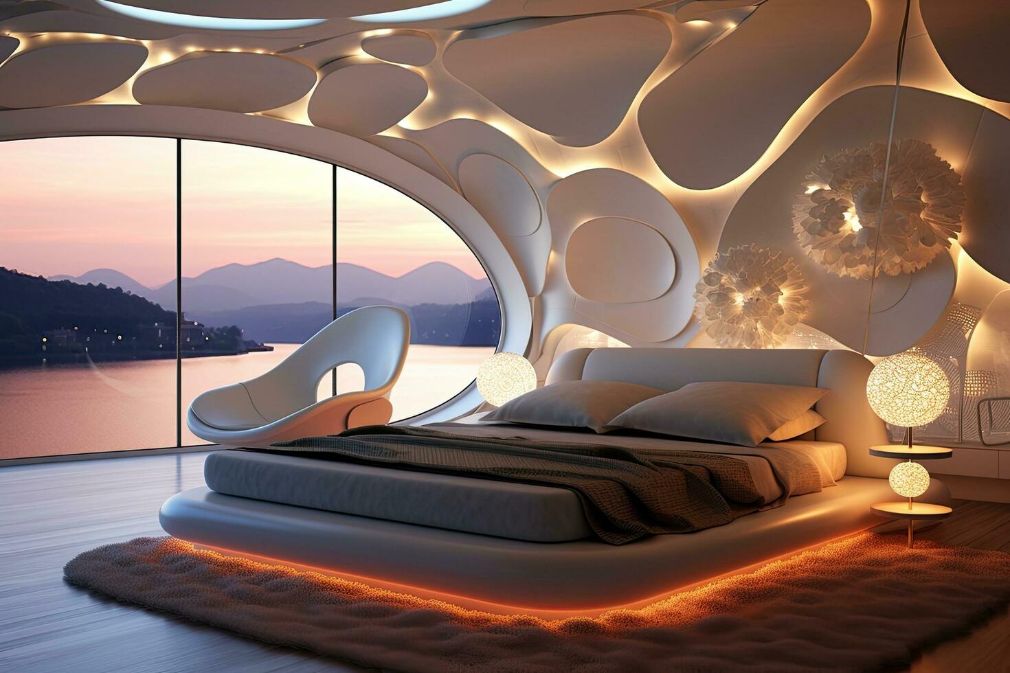 Modern sale futuristic bedroom