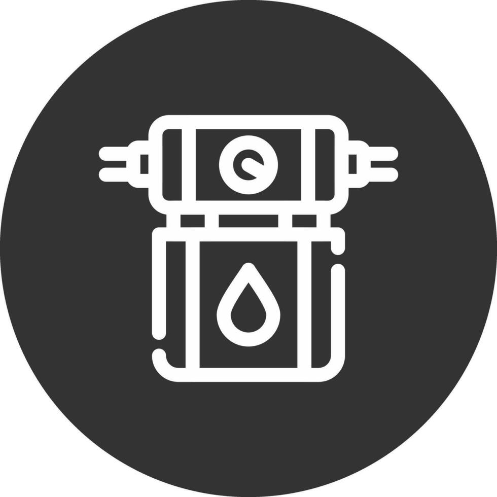 Water Filter Creative Icon Design vector