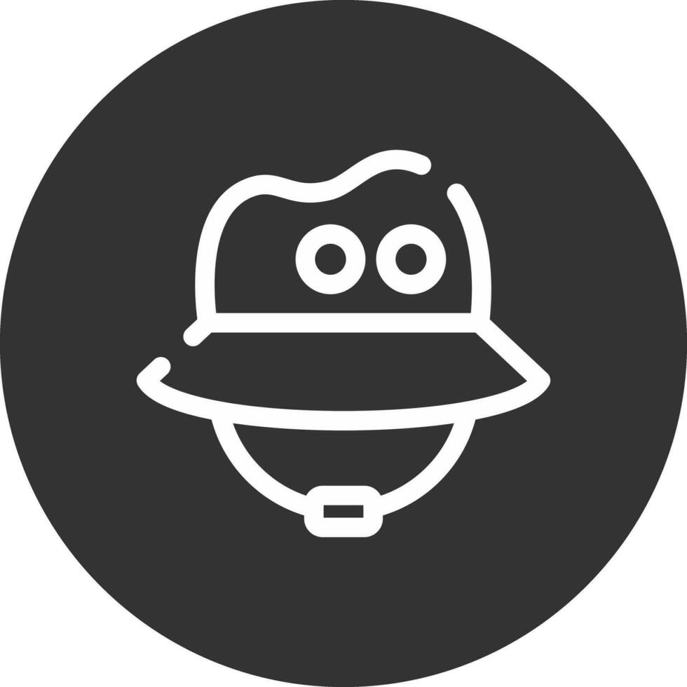 diseño de icono creativo de sombrero vector