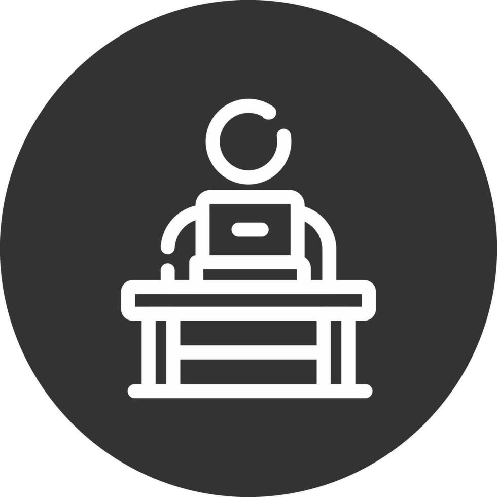 Work From Home Creative Icon Design vector