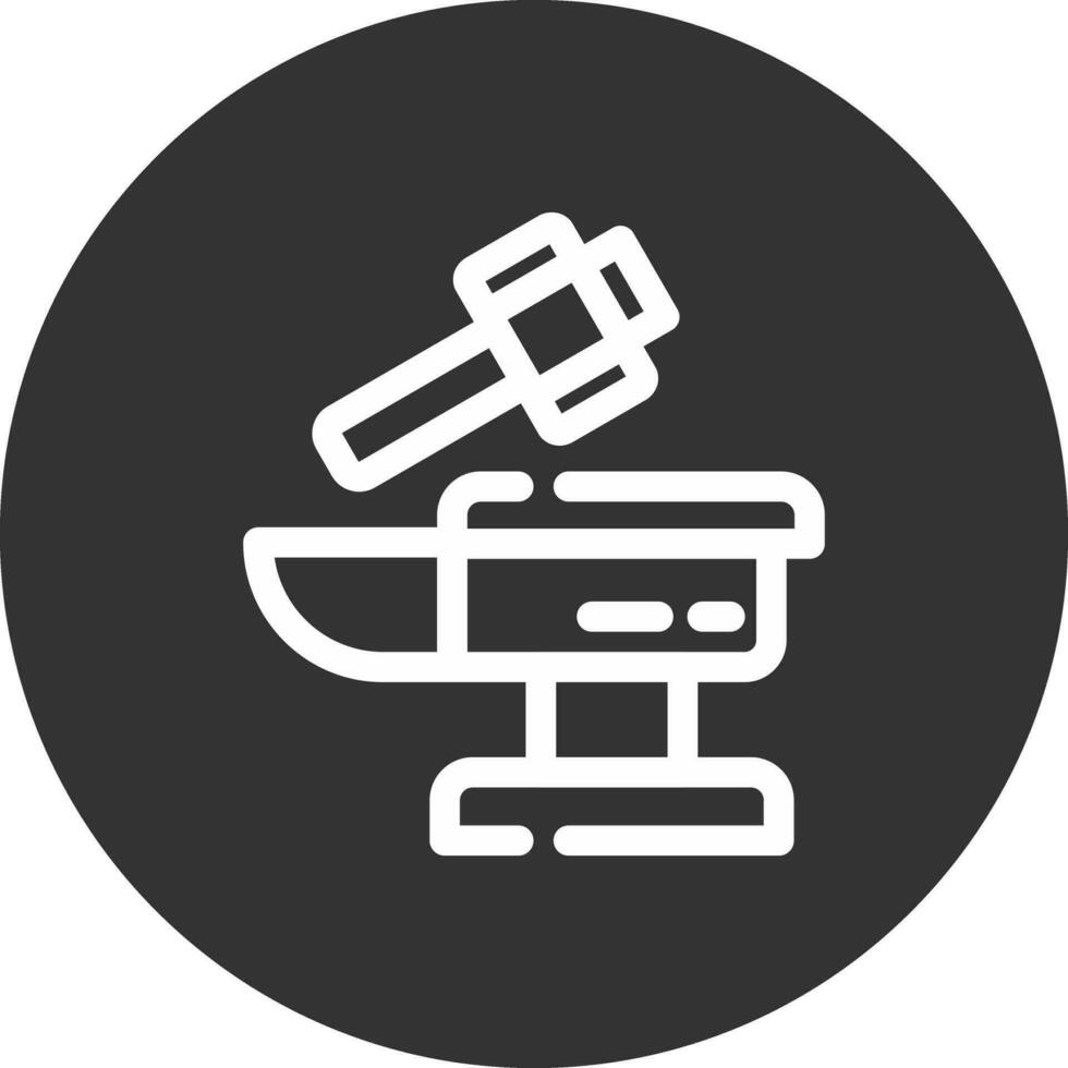 Anvil Creative Icon Design vector
