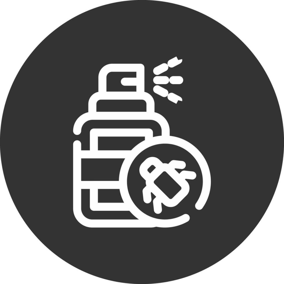 Spray Bottle Creative Icon Design vector