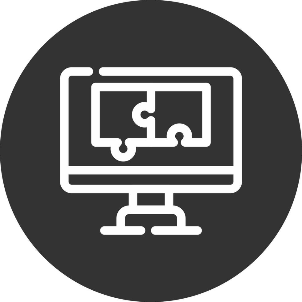 Puzzle Creative Icon Design vector