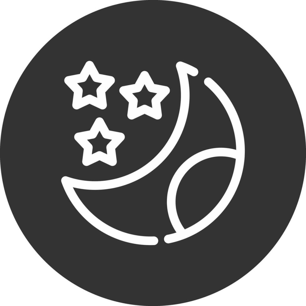 Moon Creative Icon Design vector