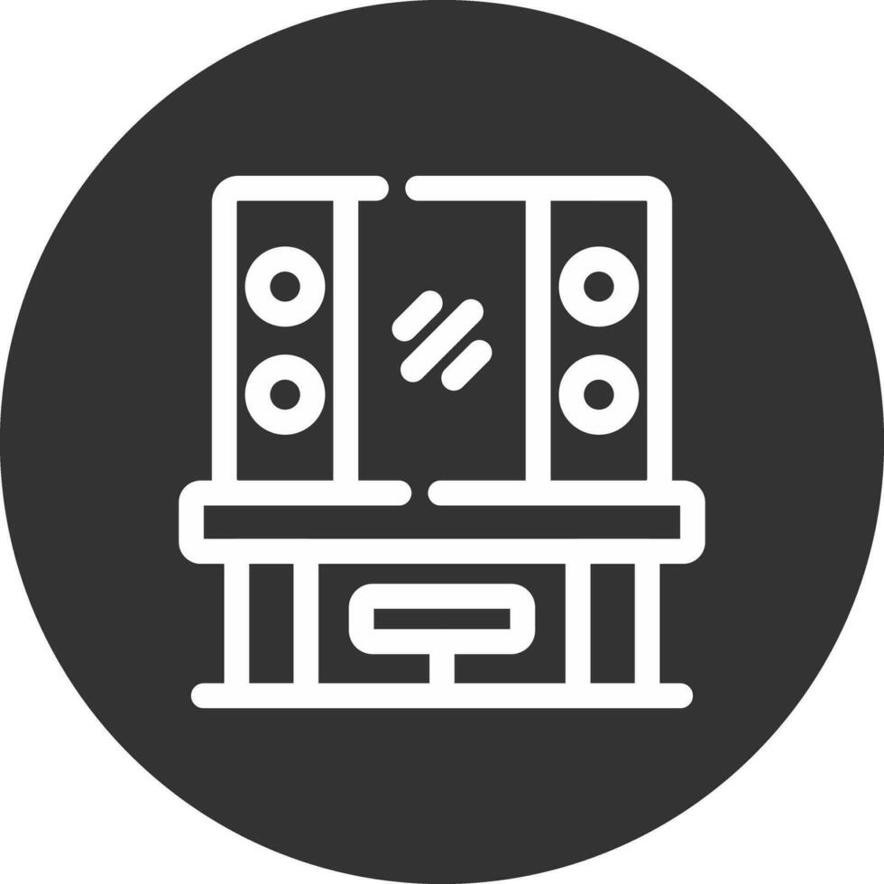 Dressing Room Creative Icon Design vector