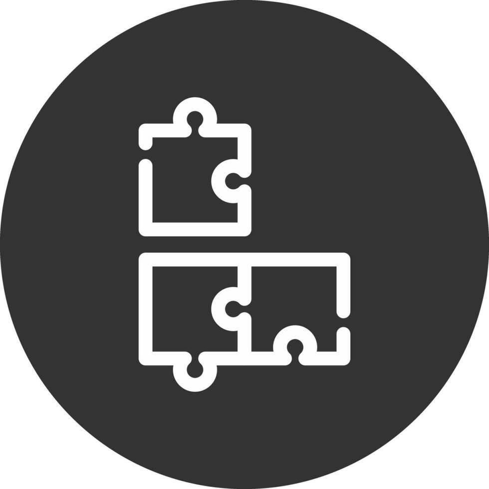 Puzzle Creative Icon Design vector