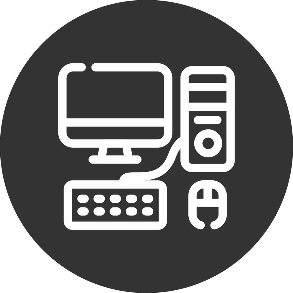 Computer Creative Icon Design vector