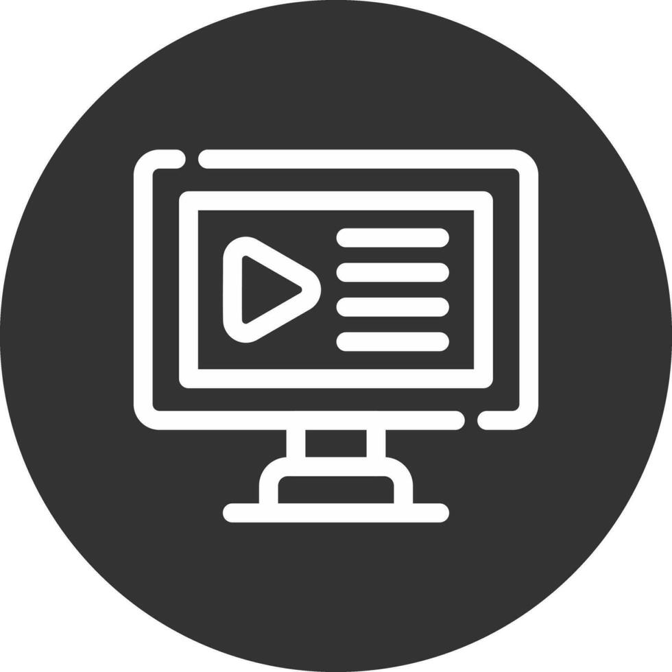 Video Creative Icon Design vector