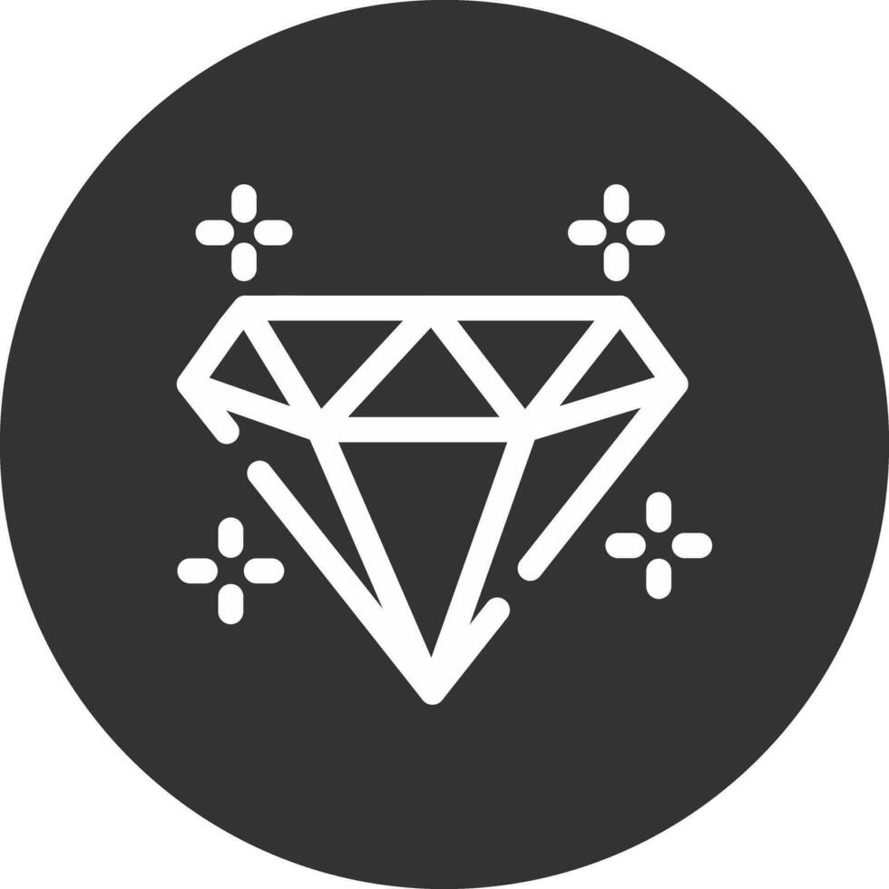 diseño de icono creativo de diamante vector