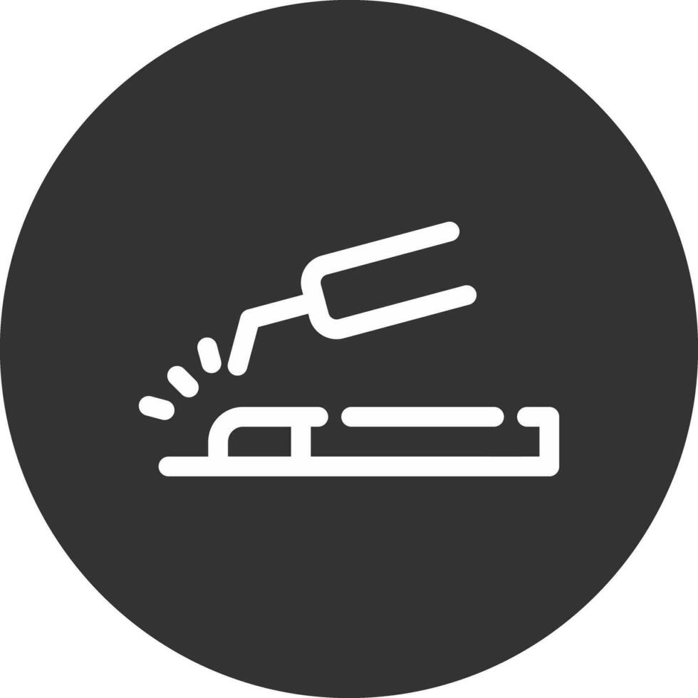 Welding Machine Creative Icon Design vector