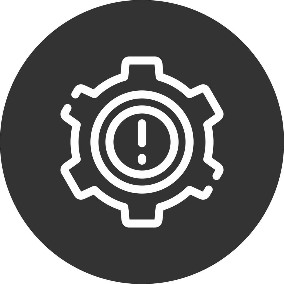Risk Management Creative Icon Design vector