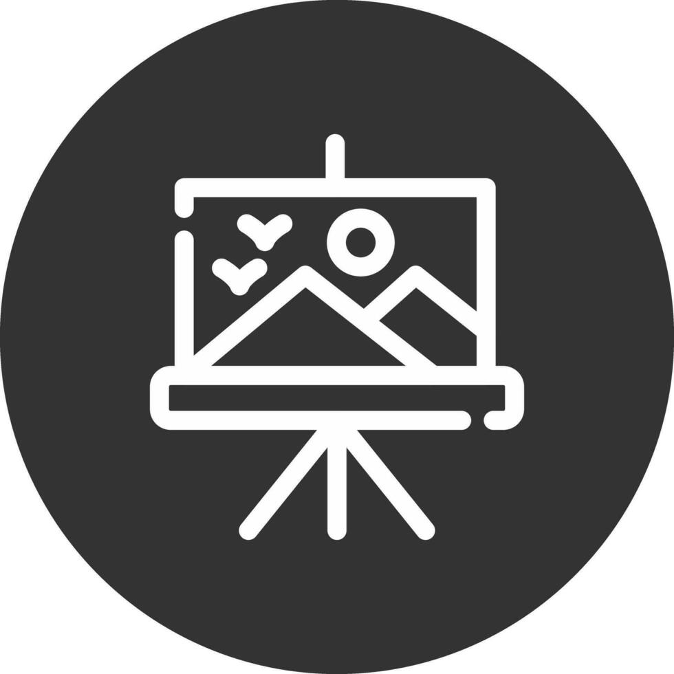 Canvas Creative Icon Design vector