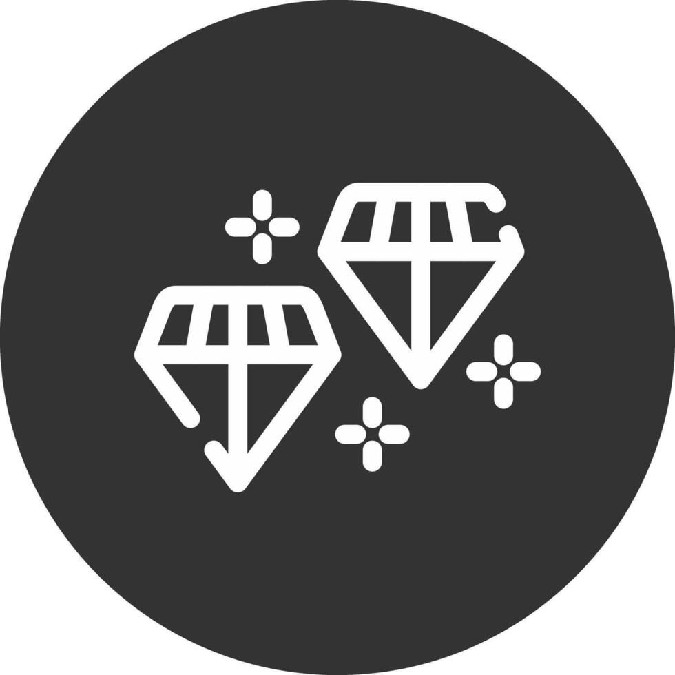 Diamonds Creative Icon Design vector