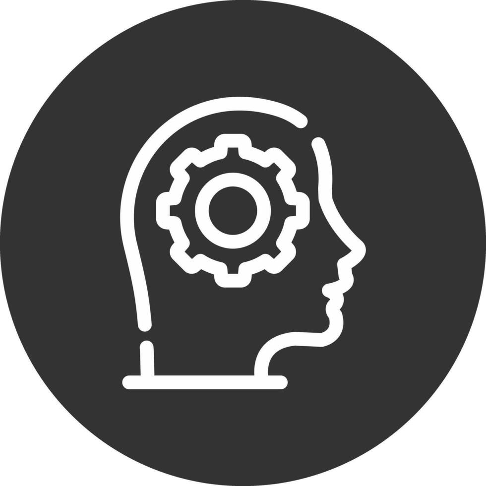 Machine Learning Creative Icon Design vector