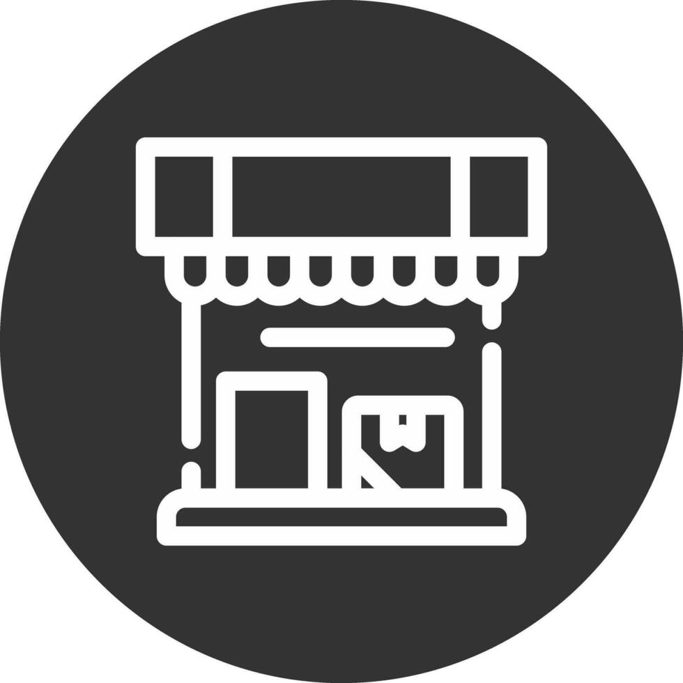 tienda de diseño de iconos creativos vector