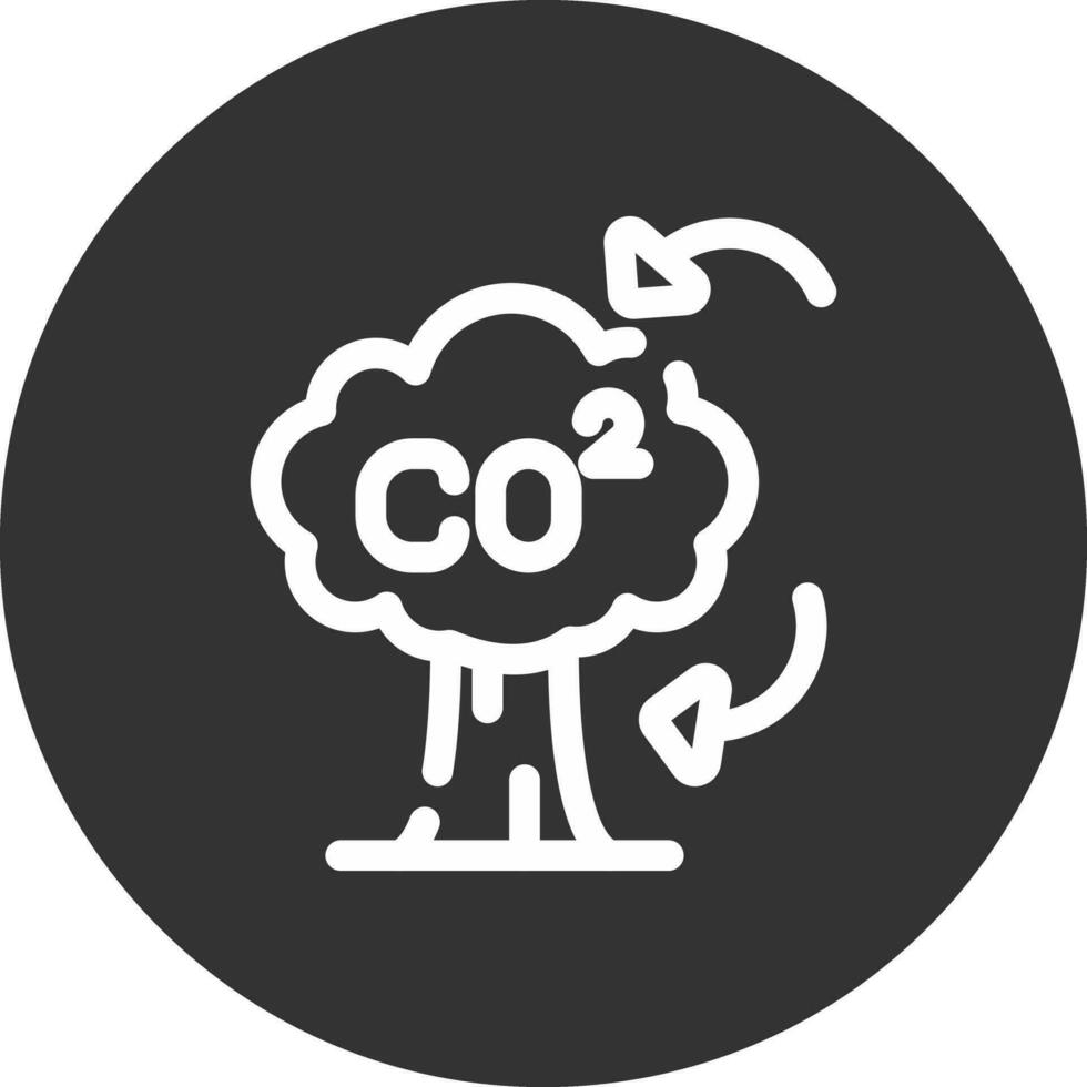 co2 creativo icono diseño vector