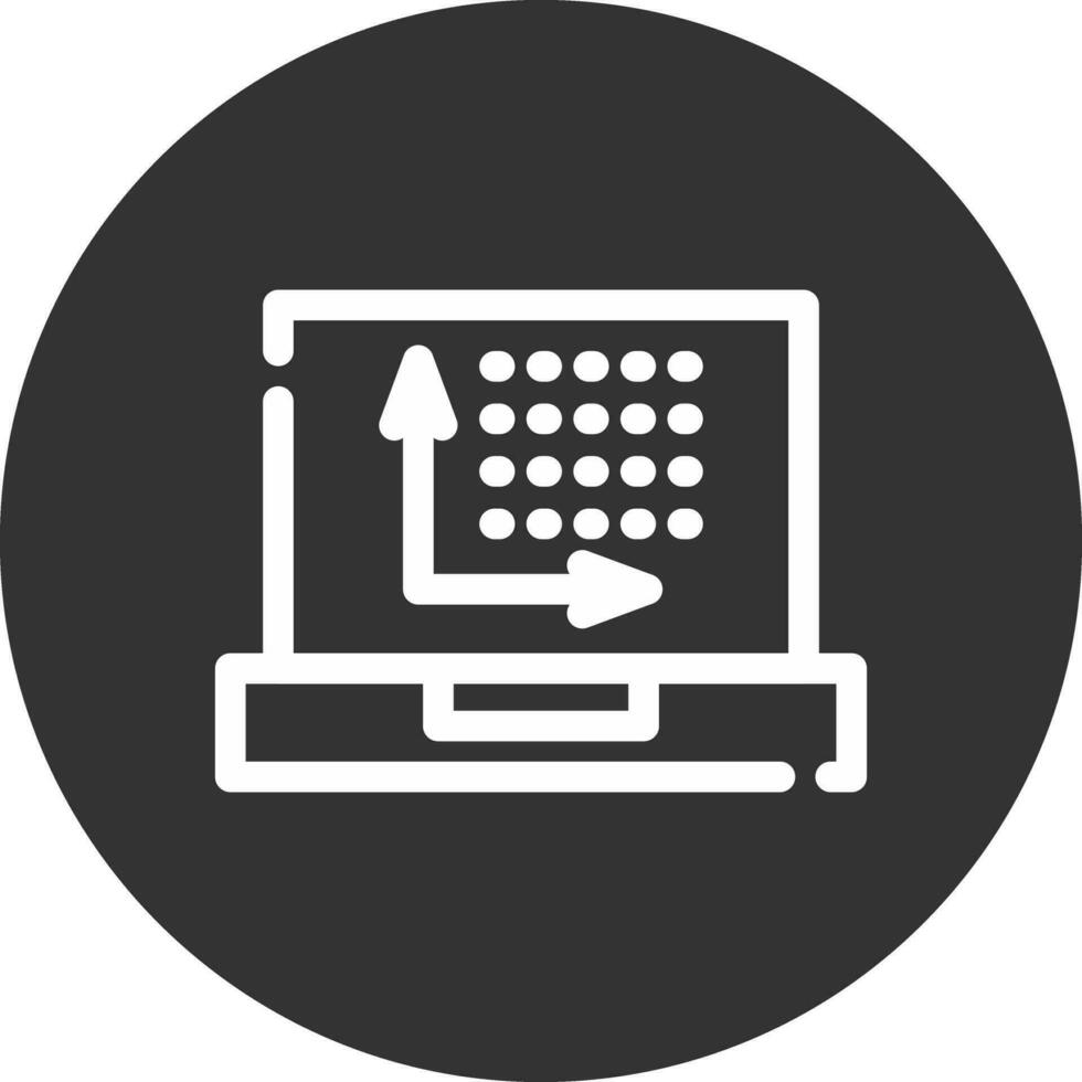 Dots Per Inch Creative Icon Design vector